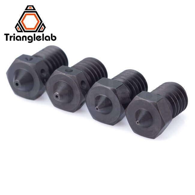 Nozzle 0,4mm V6, hardened steel, Trianglelab