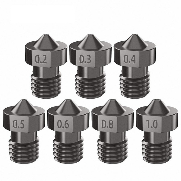 Nozzle V6, hardened steel