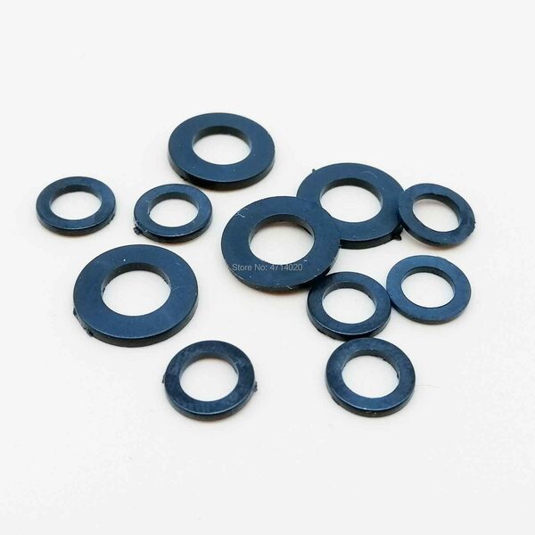 Nylon spacer M4x8x1mm (100pcs)