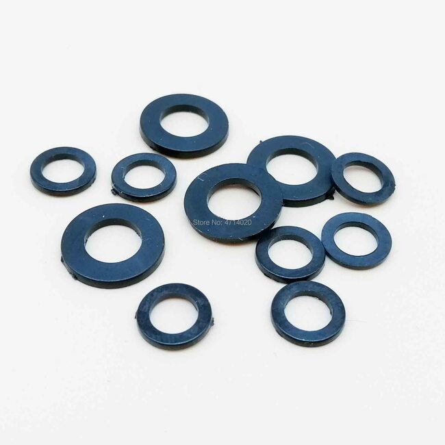 Nylon spacer M4x8x1mm (100pcs)