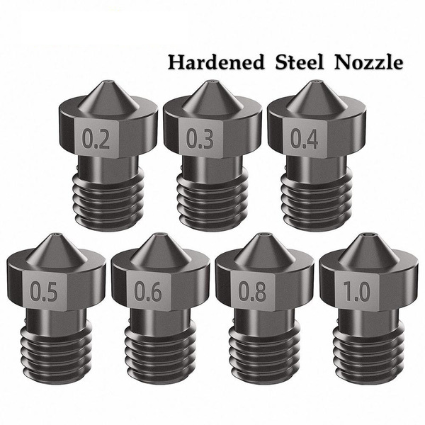 Nozzle V6, hardened steel