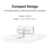 RJ45 LAN connector CAT6 Keystone Jack