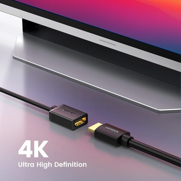 MicroHDMI moški - HDMI ženski adapter