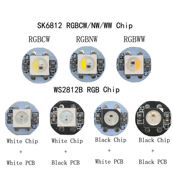 Gumbna LED NeoPixel SK6812 5V