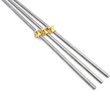 Trapezno navojno vreteno T8 600mm z matico