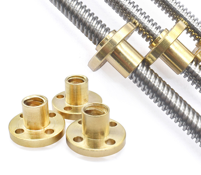 T8 Lead Screw Threaded Rod 600mm with Nut