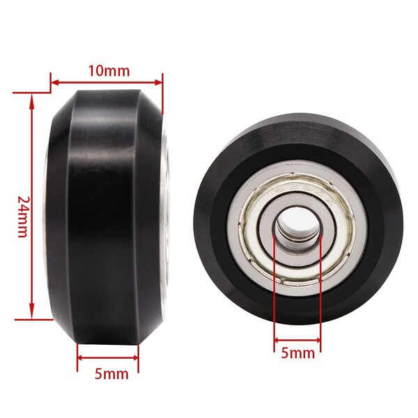 Openbuilds kolesce z ležajem