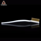Nozzle cleaning brush, copper