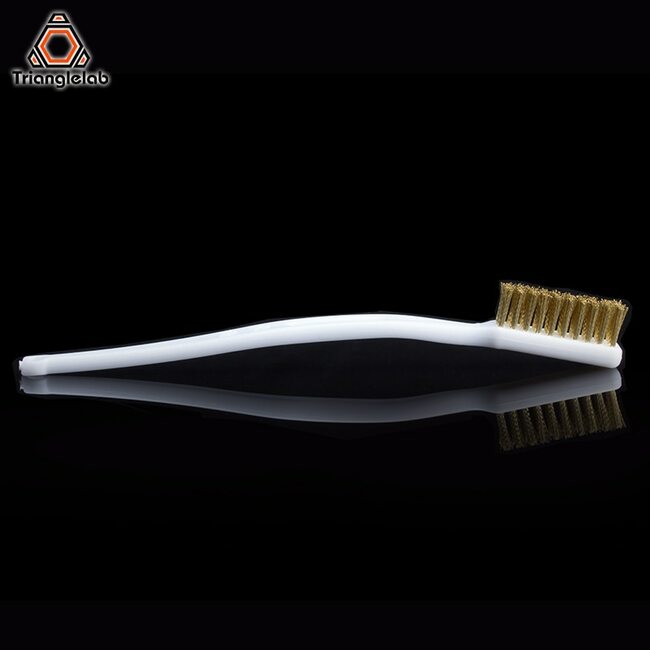 Nozzle cleaning brush, copper