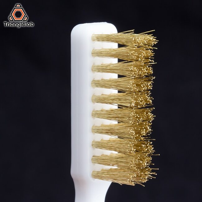 Nozzle cleaning brush, copper