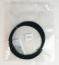 3dragons Basics PLA, črna - vzorec 50g